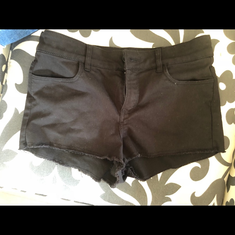 Black shorts